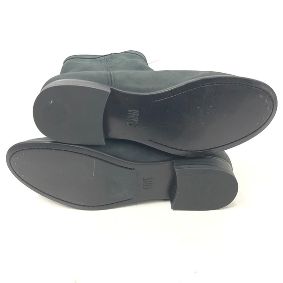 FRYE Women's Roper Boots Suede Gray Black 8 B NEW - Picture 7 of 8